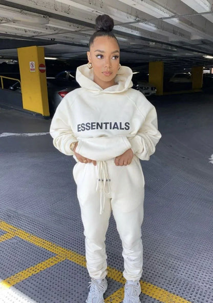 ESSENTIALS HOODIE + FREE TRACK PANTS (TODAY ONLY)